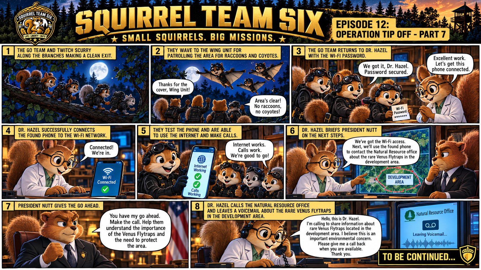 Operation Tip Off – Part 7