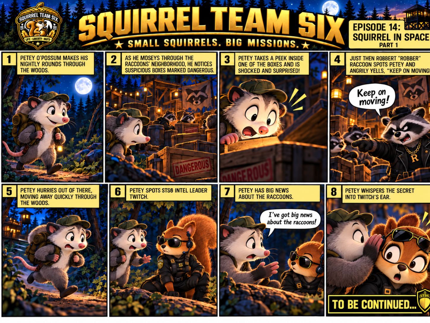Squirrel in Space – Part 1