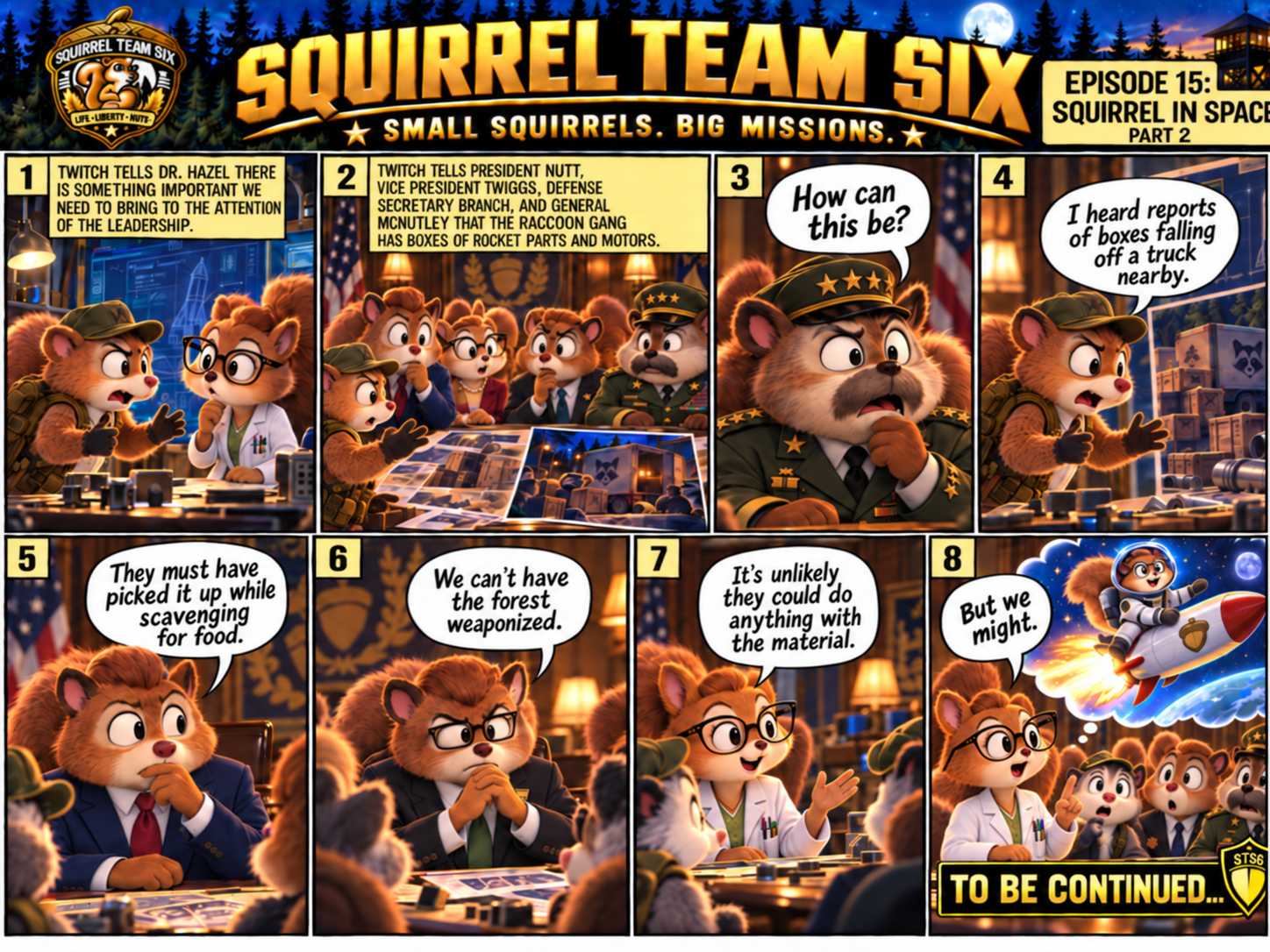 Squirrel in Space – Part 2