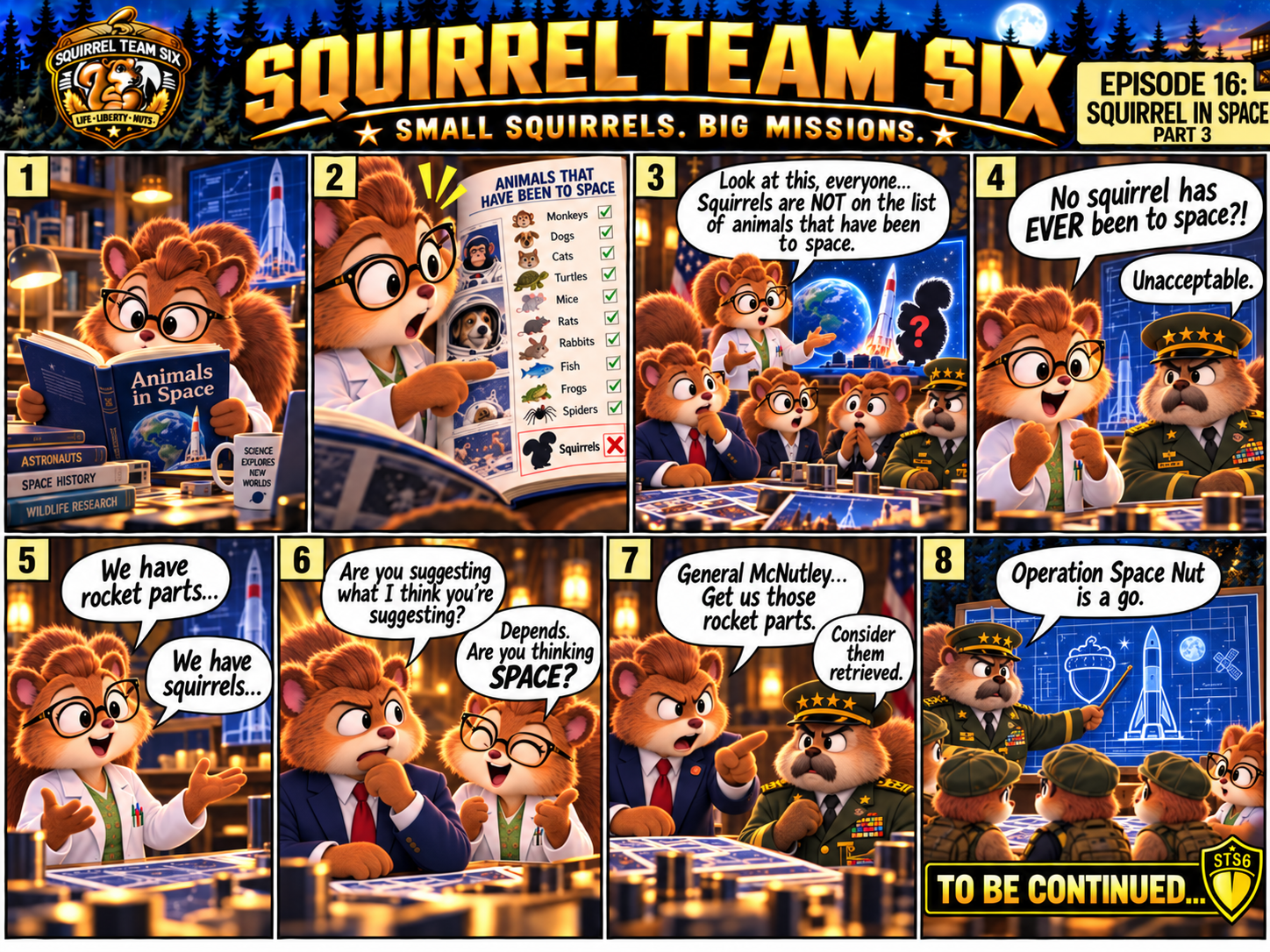 Squirrel in Space – Part 3