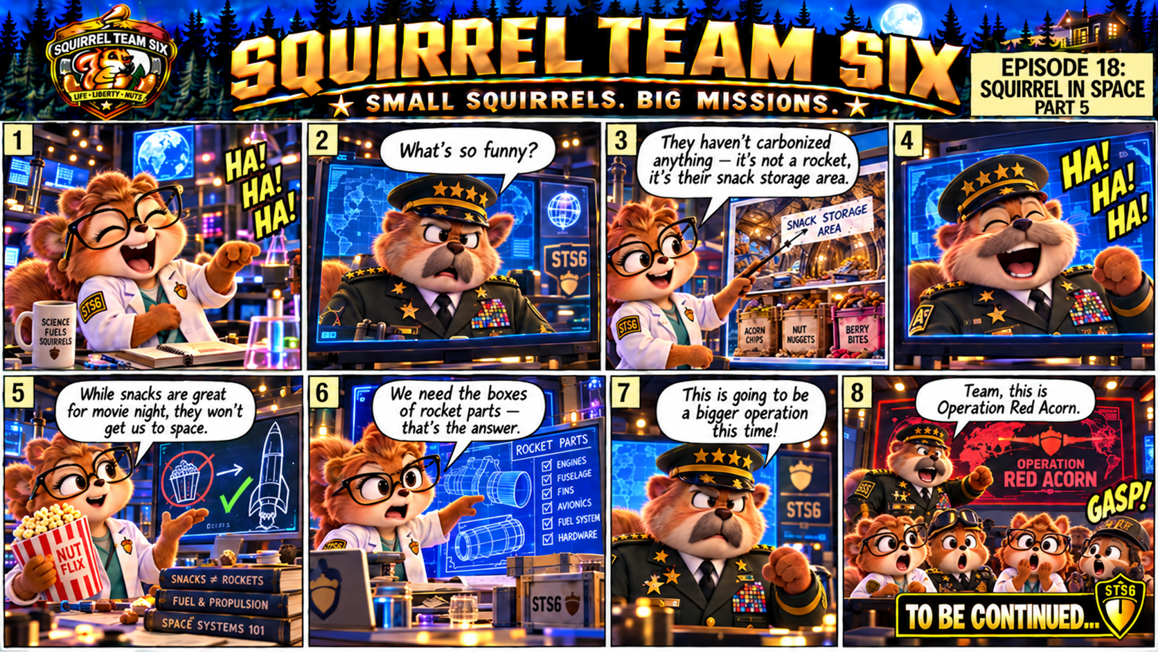 Squirrel in Space – Part 5