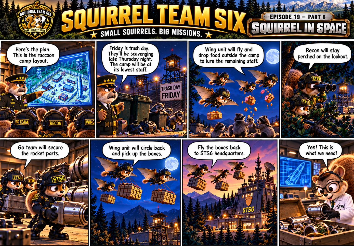 Squirrel in Space – Part 6