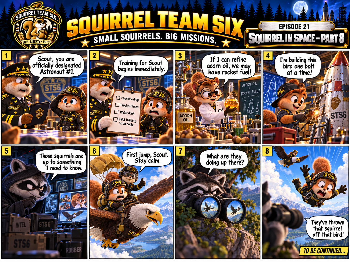 Squirrel in Space – Part 8