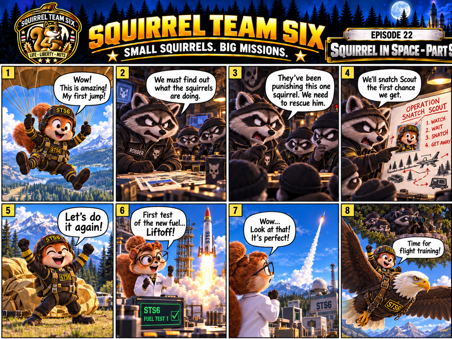 Squirrel in Space – Part 9