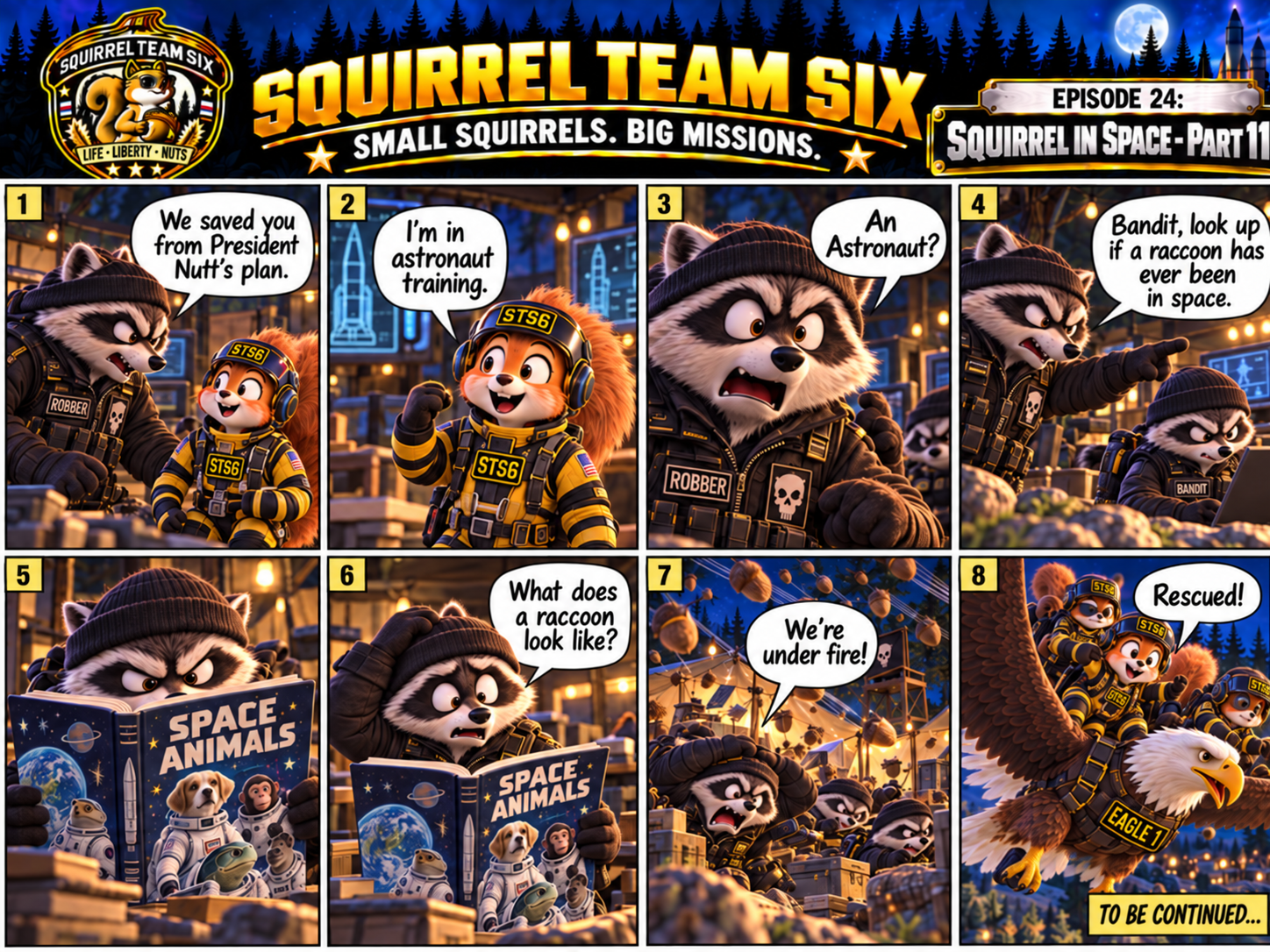 Squirrel in Space – Part 11