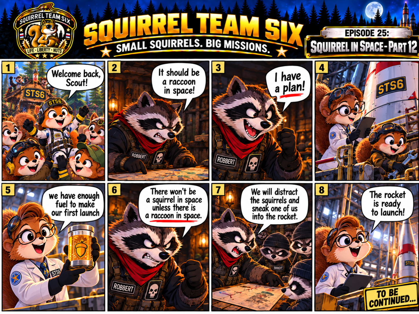 Squirrel in Space – Part 12