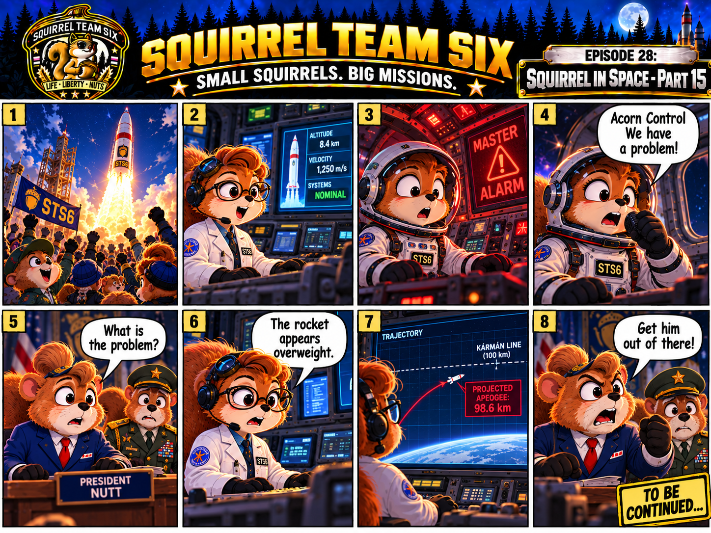 Squirrel in Space – Part 15