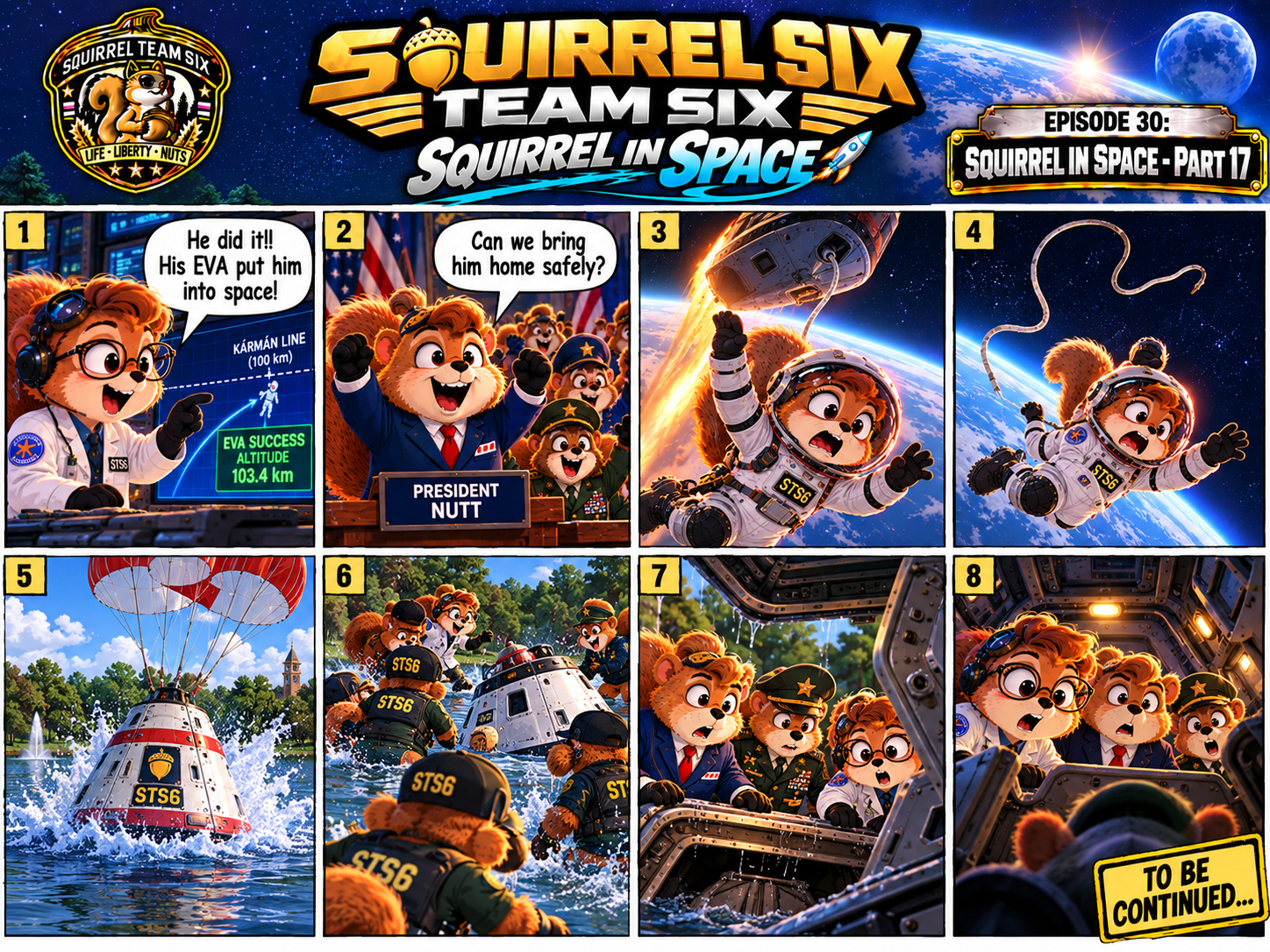 Squirrel in Space – Part 17