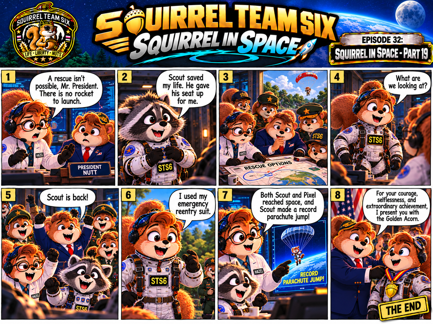 Squirrel in Space – Part 19