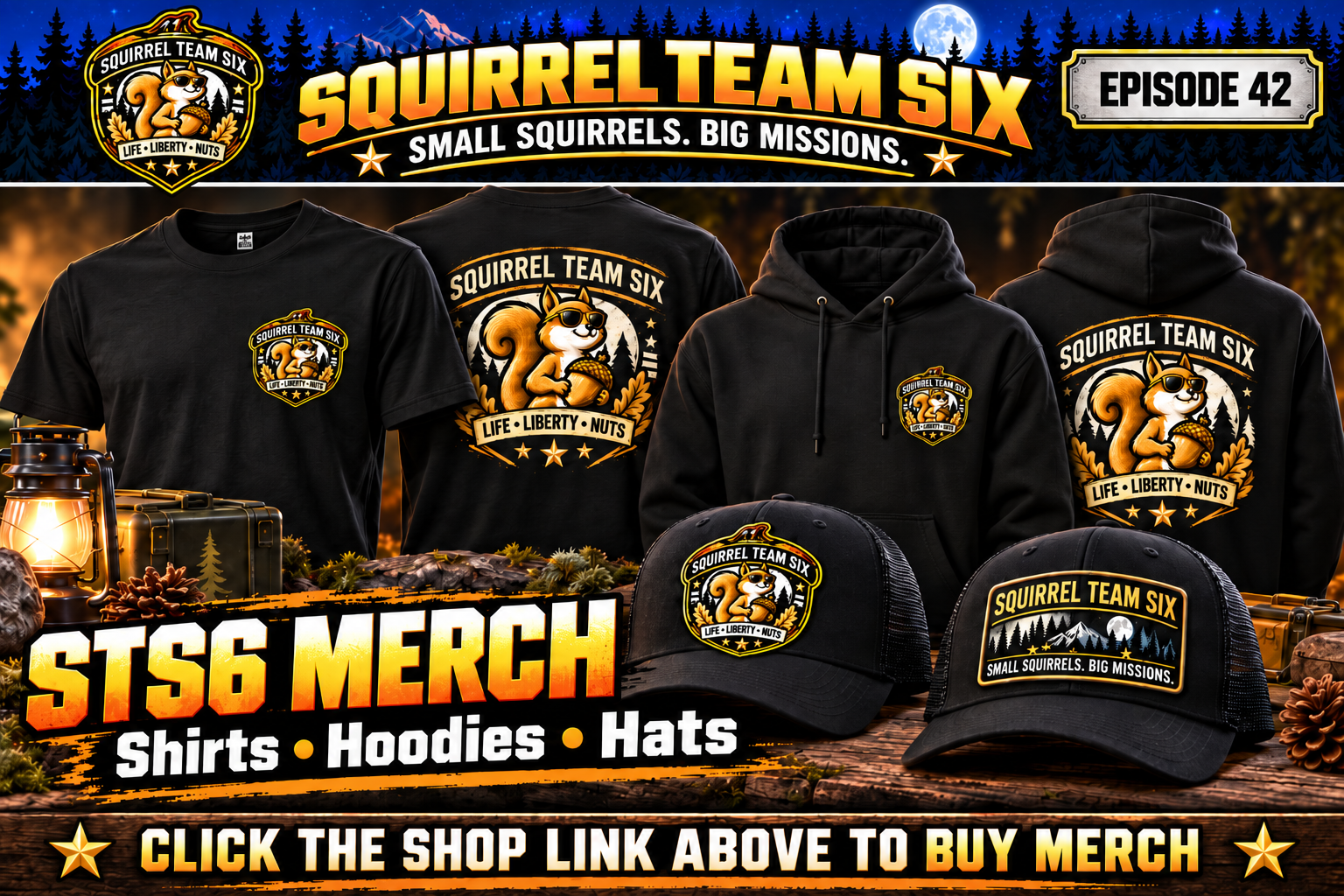 We got MERCH!