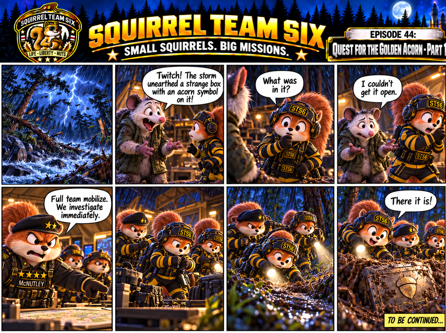 Quest for the Golden Acorn – Part 1
