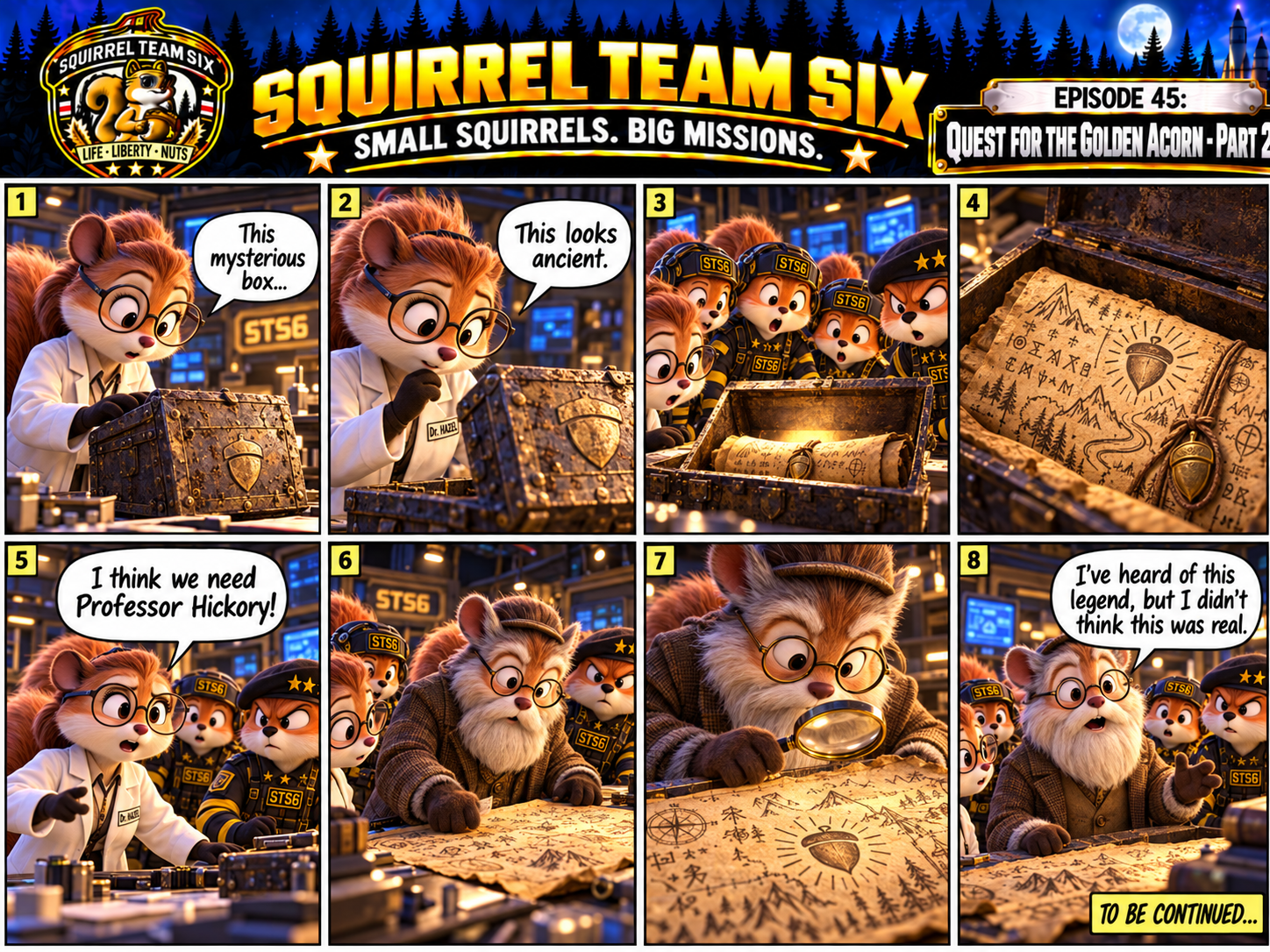 Quest for the Golden Acorn – Part 2