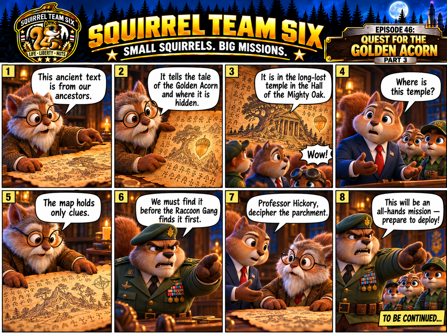 Quest of the Golden Acorn – Part 3