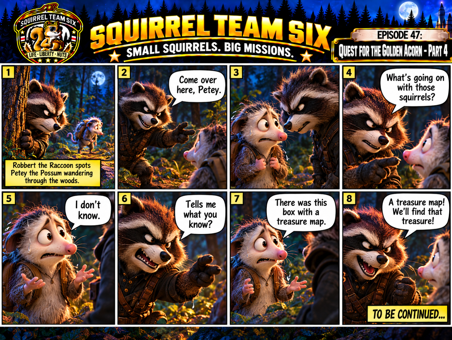 Quest for the Golden Acorn – Part 4