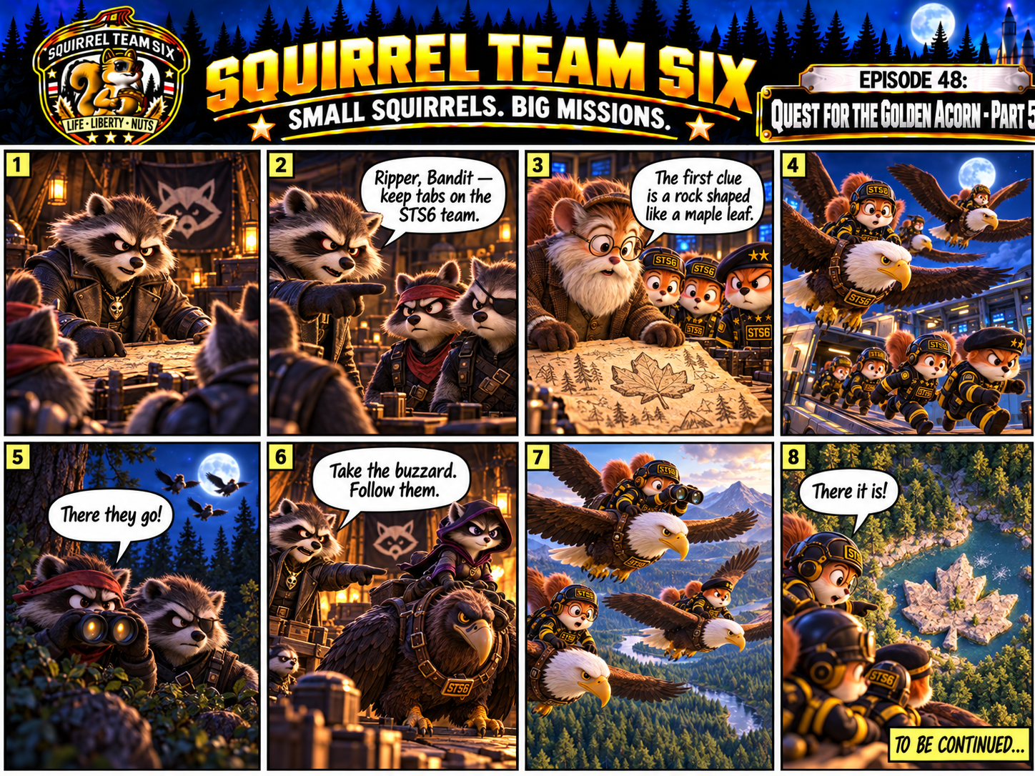 Quest for the Golden Acorn – Part 5